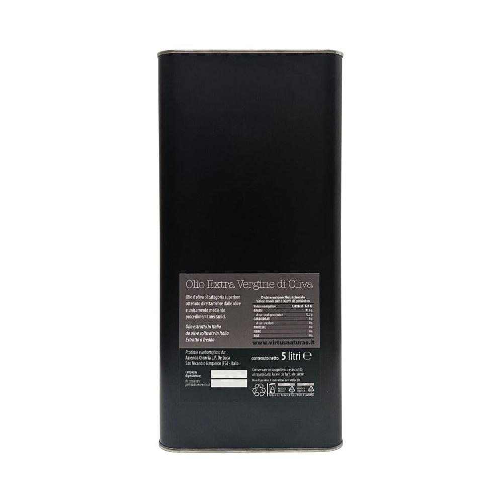 Olio EVO Cultivar Peranzana 5 L retro
