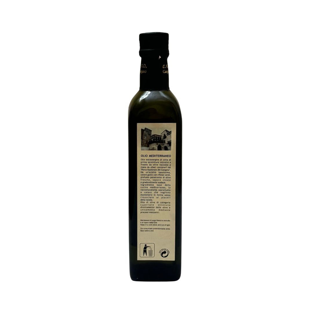 Olio EVO Ogliarola Garganica 500 ml retro