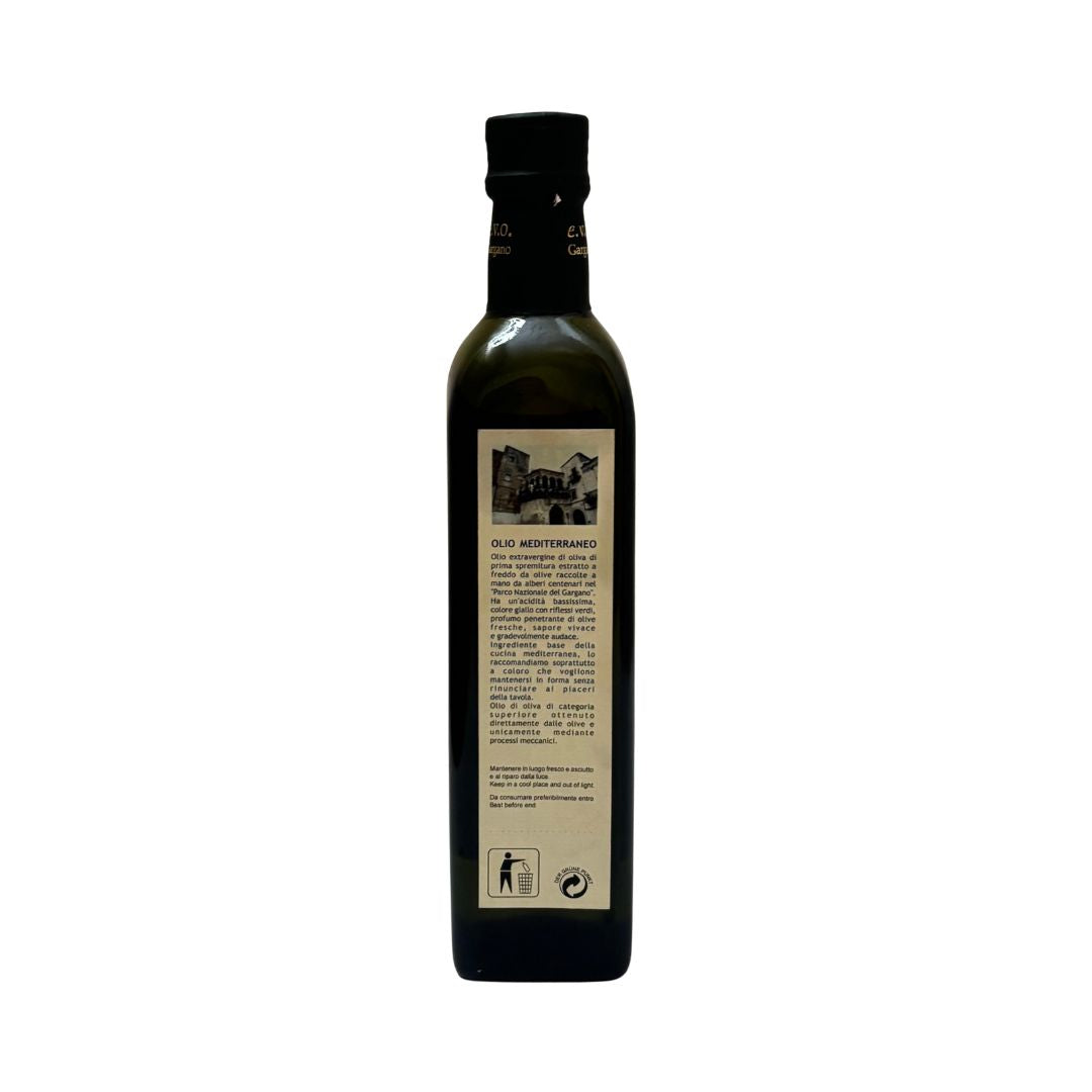 Olio EVO Ogliarola Garganica 500 ml retro