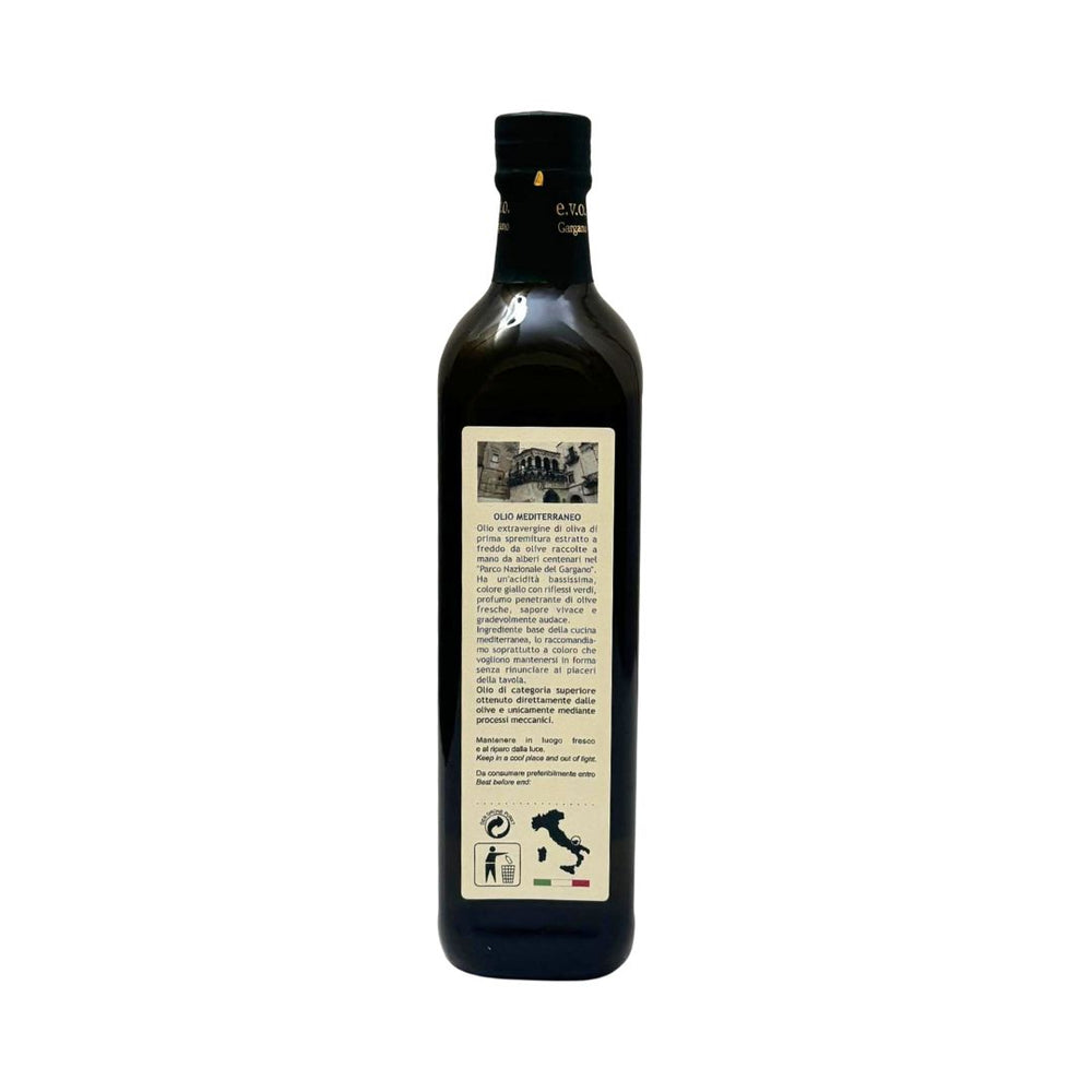 Olio EVO Ogliarola Garganica 750 ml retro