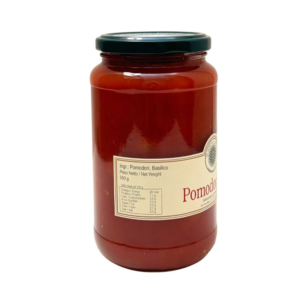 Pomodorini in Salsa 550 g laterale